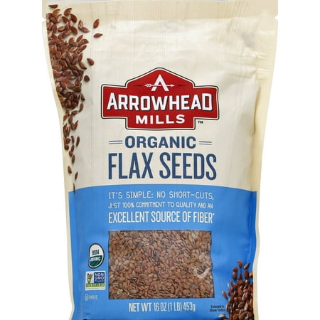 Arrowhead Mills Organic Flax Seed, 16 oz (Best Way To Eat Flax Seeds)