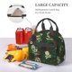 thumbnail image 5 of Balery Camouflage Skull Bolsa de Almuerzo Impresa, Caja de Almuerzo Reutilizable, Bolsa Térmica Aislada para Almuerzo, Bolsa Antiderrames, 5 of 7