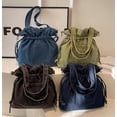 thumbnail image 7 of HLSOHJP Denim Bucket Bag Hobo Bags Women Underarm Shoulder Bag CrossBody Purse Cute Satchels College Travel Work Tote Handbag, 7 of 7