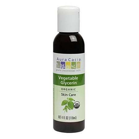 Aura Cacia Vegetable Glycerin Organic Skin Care Oil, 4 Oz, 6 Pack