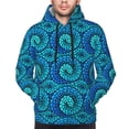 thumbnail image 2 of Bingfone Snake Men's Drawstring Hoodie Long Sleeve Pocket Sweatshirts-X-Large, 2 of 6