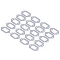 thumbnail image 4 of Junta De Silenciador, Repuesto De Espaciador De Silenciador De Material De Rendimiento Resistente Al Desgaste 5,5x3,3 CM Para Stihl MS460 MS650 MS660 TS400 YLSHRF Graphite Gasket, 4 of 8