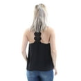 thumbnail image 2 of BAR III Womens Black Racerback Lace Spaghetti Strap Square Neck Top Size: S, 2 of 2