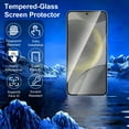 thumbnail image 6 of Elegant Choise 2Pcs Screen Protector Tempered Glass Anti Spy Privacy Film for Samsung Galaxy S25 Plus/S25, Clear, 6 of 16