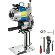 VEVOR Fabric Cutting Machine 10 inch High Speed Straight Knife Cloth Cutting Machine 750W Industrial Fabric Cutting Machine with Automatic Knife Sharpen