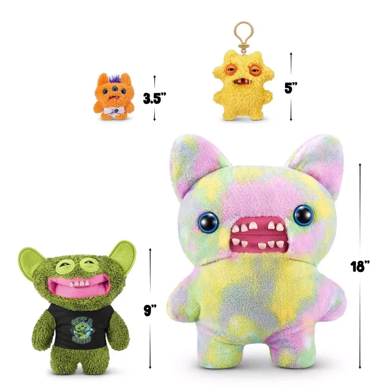 ぬいぐるみ USED FUGGLER GRIN GRIN NEW Fuggler (Baby Fugg) FUGGLER BABY FUGG -S1 Yellow GRIN