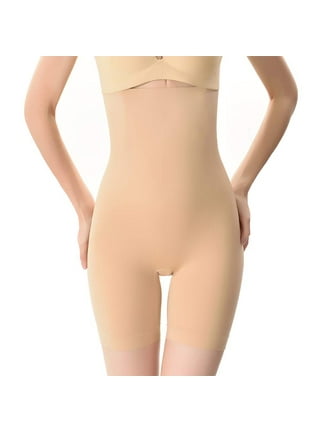 Women High Waist Shapewear, Tummy Control Body Shaper Thigh Slimmer Panties  Hi-Waist Slip Shorts for Under Dress 