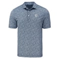 thumbnail image 2 of Men's Cutter & Buck Navy Detroit Tigers Big & Tall Pike Eco Flora Print Recycled Polo, 2 of 3