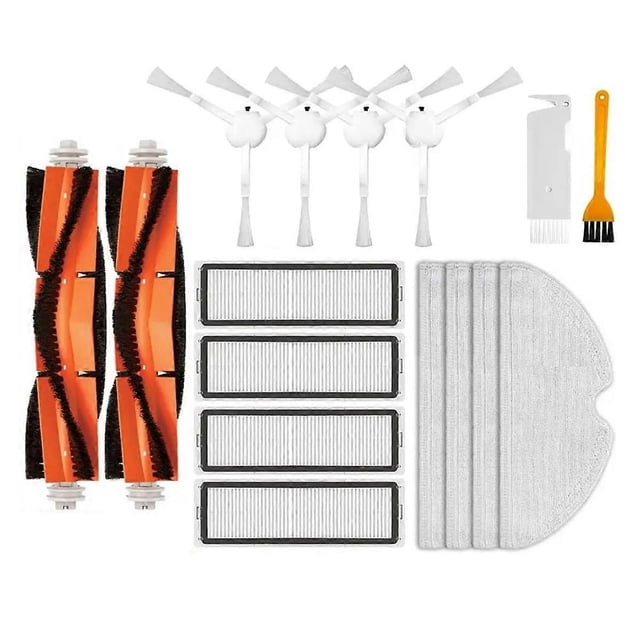 For Xiaomi Robot Vacuum Mop 2C / XMSTJQR2C Robot Vacuums Roller Side Brush Hepa Filter Mop Rag Spare