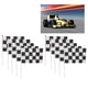 thumbnail image 1 of Bandera A Cuadros, Banderas De Carreras Multiusos, Bordes Lisos, No Destiñen, Lavables Para Coches De Carreras RC, Eventos Deportivos, Fiestas En Casa, 1 of 7