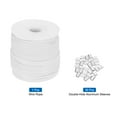 thumbnail image 3 of Uxcell 328Ft(100M)  Wire Rope 304 Stainless Steel Cable 5/64"(2mm) Vinyl Coated with 30Pcs Aluminum Sleeves White, 3 of 7