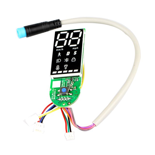 Para MAX G30 Dashboard Scooter EléCtrico Tablero de Pantalla Bluetooth con Cubierta Medidor de Scooter EléCtrico