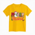 thumbnail image 5 of ORT Toddler Boys Girls Christmas T-Shirt Kid Xmas Graphic Short Sleeve Shirts Funny Print Holiday Clothes Tee Tops, 5 of 6