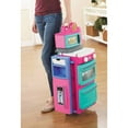 Little Tikes Cook 'n Store Kitchen, Pink with 32piece Accessory Set