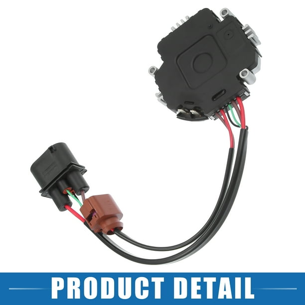VGOL Lot De 2 Kits De Montage Pour Ventilateur De Radiateur De Voiture - Universel (tailles 7 à 16 Pouces) - Noir/argent