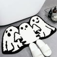 thumbnail image 2 of Tapis d'Entrée Intérieur Citrouille d'Halloween pour Porte d'Entrée, Décorations, Tapis Doux Style Ferme, 2 of 5