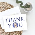 thumbnail image 2 of Doodle Fawn #5 Thank You Greeting Cards and Envelopes Pack of 8 7 in x 5 in, 2 of 3
