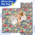 thumbnail image 4 of Pioneer Flower Floral Print Pattern Toddler Nap Mats for Kids Preschool,Sleeping Mat Bag or Kids,Toddler Sleeping Bag,Toddler Nap Mat or Daycare, 4 of 6