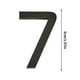 thumbnail image 3 of Xihbxyly Placas de Matrícula Acrílicas, Elegante Decoración de Pared con Diseño En Negro, Letreros con Nombre con Acabado Pulido y Duradero, Adhesivo de Fácil Aplicación, Personalización para Oficina, 3 of 3