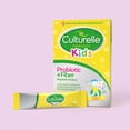 thumbnail image 3 of Culturelle Probiotics Kids Probiotic + Fiber Daily Ready-to-Mix Supplement, Digestive Regularity Support for Children, No Flavor Added, 60 Packets, 3 of 9