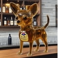 thumbnail image 2 of Animal Whiskey Bottle, Glass Liquor Decanter, Bourbon Wine Container, Elegant Table Decor, Sculpted Animal Statue, 320ml, for Birthdays Home Display Bar（A）, 2 of 5