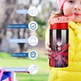 thumbnail image 5 of Jujutsu Anime Kaise Water Bottle with Straw Lid Vacuum Insulated Stainless Steel Double Walled Leakproof Tumbler Cup 12oz, 5 of 8