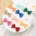 thumbnail image 5 of Vorkoi Baby Hair Clips in Pairs Baby Girls Fully Lined Baby Bows Hair Pins Tiny 2" Hair Bows Alligator Clips for Girls Infants Toddlers, 5 of 5