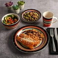 thumbnail image 2 of Gibson Home Casa Stella 16 Piece Stoneware Dinnerware Set, Red, 2 of 5