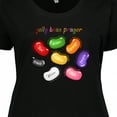 thumbnail image 4 of Inktastic Jelly Bean Prayer Women's Plus Size T-Shirt, 4 of 5