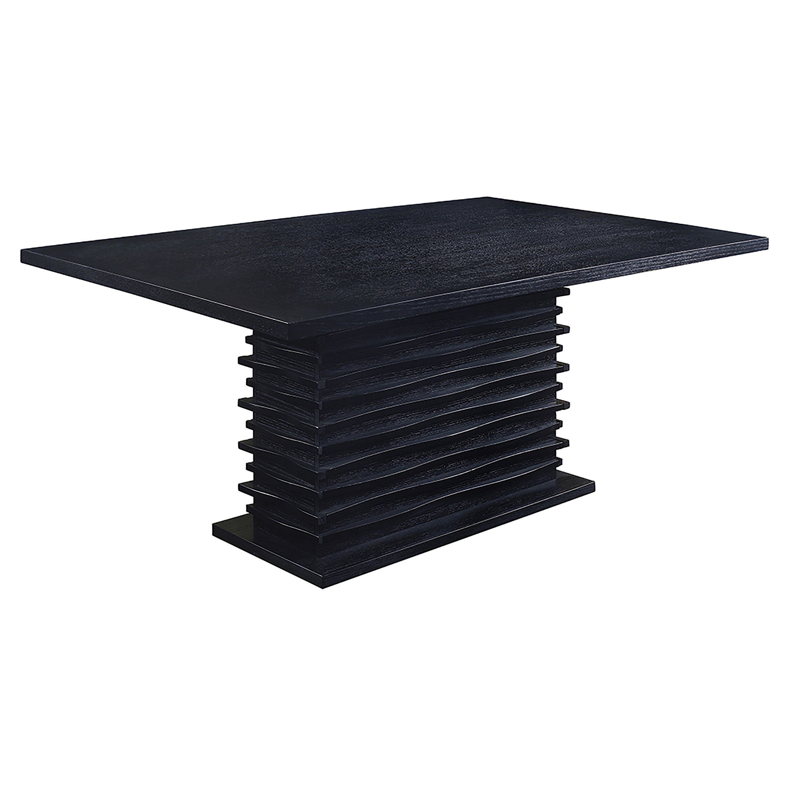 Acme Furniture Morland Dining Table, Vintage Black (1Set
