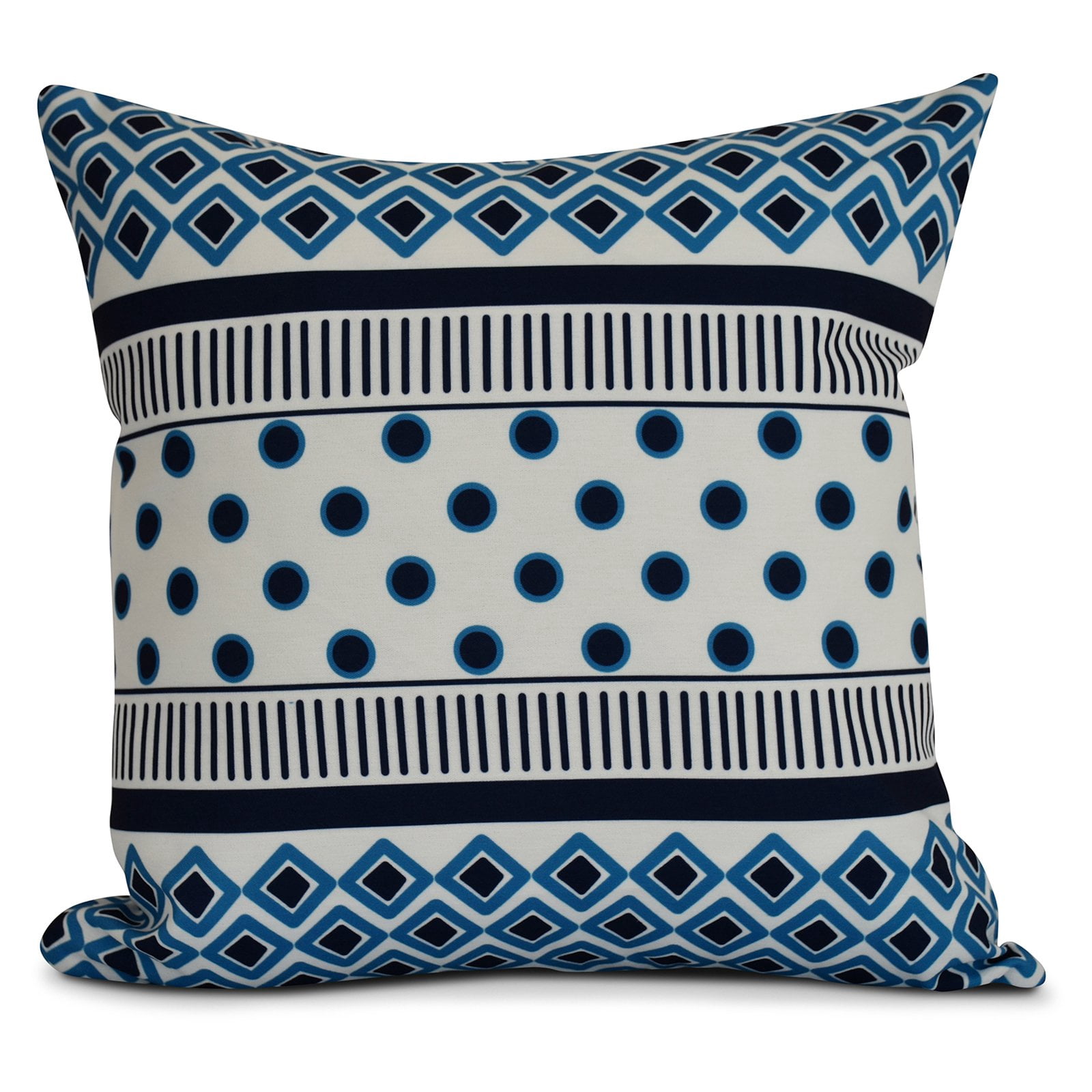 Simply Daisy Scrambled Prints Decorative Throw Pillow