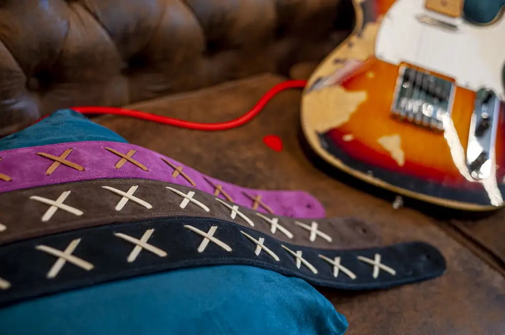 RightOn! Straps Legend D. Gilmour Guitar Inspired Strap - Black