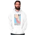 thumbnail image 5 of Olive Oyl Cute Popeye Character Ahoy Hoodie Sweatshirt Women Brisco Brands M, 5 of 6