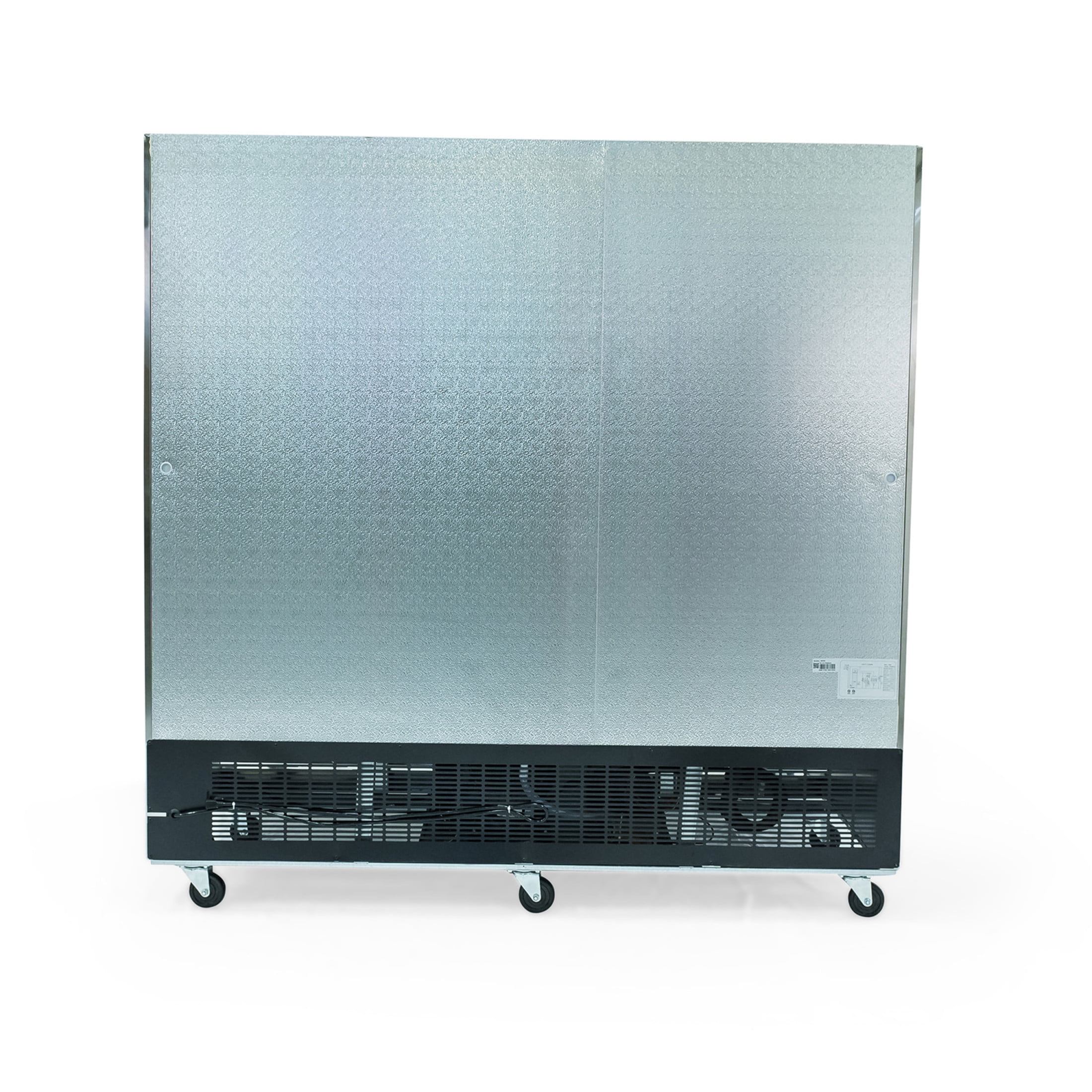 Norpole 72 cu. ft. 3-Door Commercial Upright Freezer in Stainless Steel in Stainless Steel