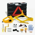 thumbnail image 1 of Electric Car Jack 12V 3 In 1 3Ton Automotive Lifting Machine Set With Impact Wrench Air Pump Tire Repair Lift Tools ,Robust Construction, 1 of 5