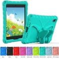 thumbnail image 6 of iPad Mini 6 7 Case 8.3" for Kids, Butterfly Design Kids Friendly Shockproof Kickstand EVA Shoulder Strap Bumper Lightweight Case for Apple iPad mini 6th 7th Generation 2021/2024,Mint, 6 of 8