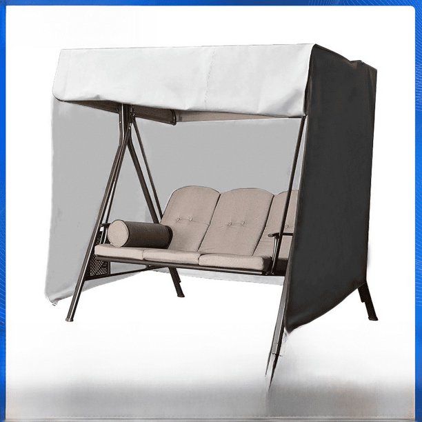 Cubierta de columpio para exteriores, sombrilla de jardín, cubierta impermeable para silla colgante, muebles de jardín, mecedora, cubierta antipolvo