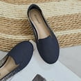 thumbnail image 6 of Ataiwee Women's Wide Width Flat Loafer Shoes，Comfort Plus Size Fashion Round Toe Wide Dress Ballet Flat Shoes., 6 of 9