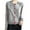 Grey, variant on UJNDER Women Seamless Knit Cardigan Long Sleeve Button Up Sweater Coat Soft Comfortable Elegant Casual Outerwear White XXL