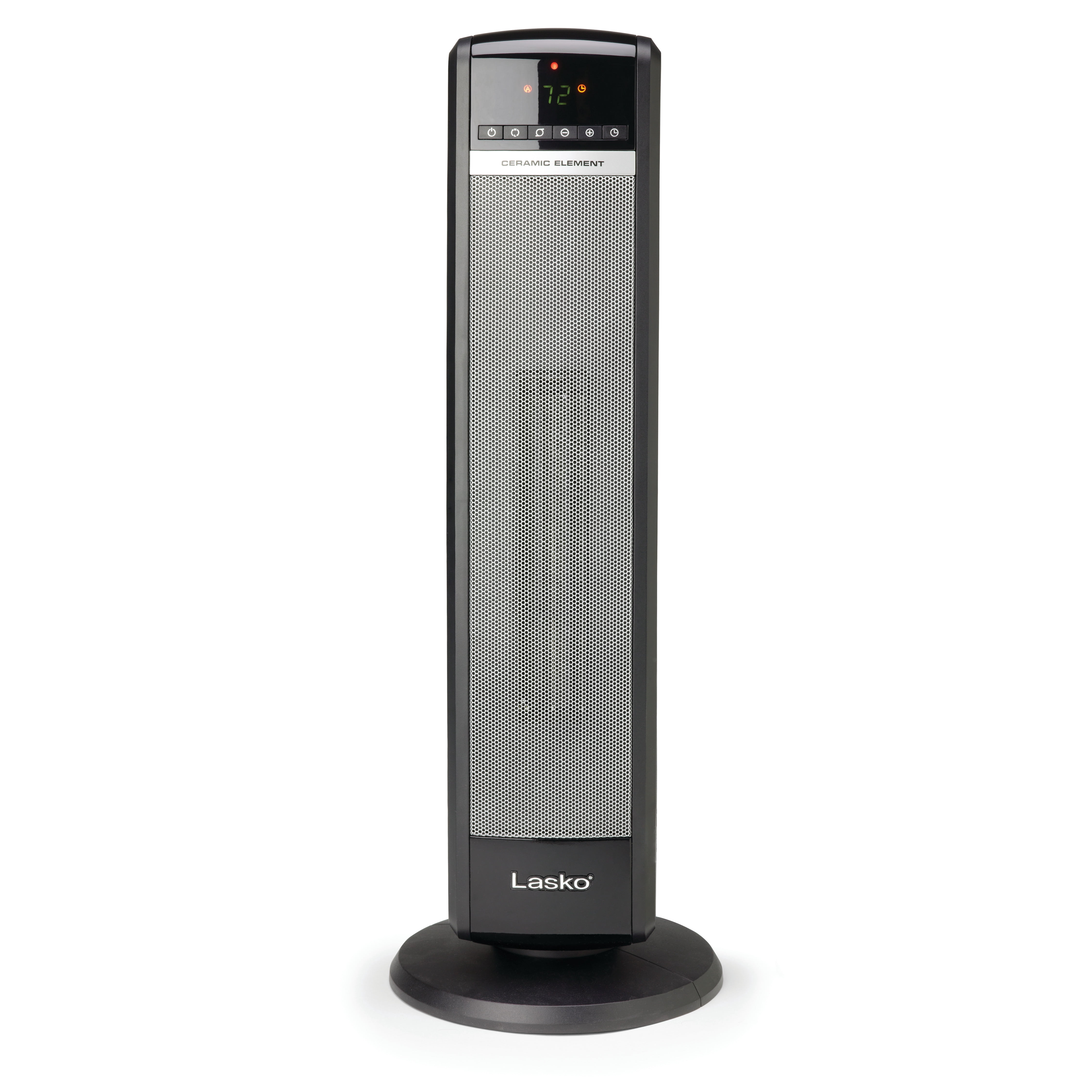 Lasko 1500W Ceramic Electric Tower Space Heater with Remote Control, CT30750,  Black - Walmart.com