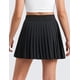 thumbnail image 3 of Falda CRZ YOGA para Niñas Plisada Deportiva de Tenis Negra XS, 3 of 6
