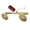 Brushed Gold, variant on sumerain Dual Showerhead Combo with Built-In Shut-Off Valve, 6 Settings and 20 Inch Long Shower Arm for Couples, Chrome Finish