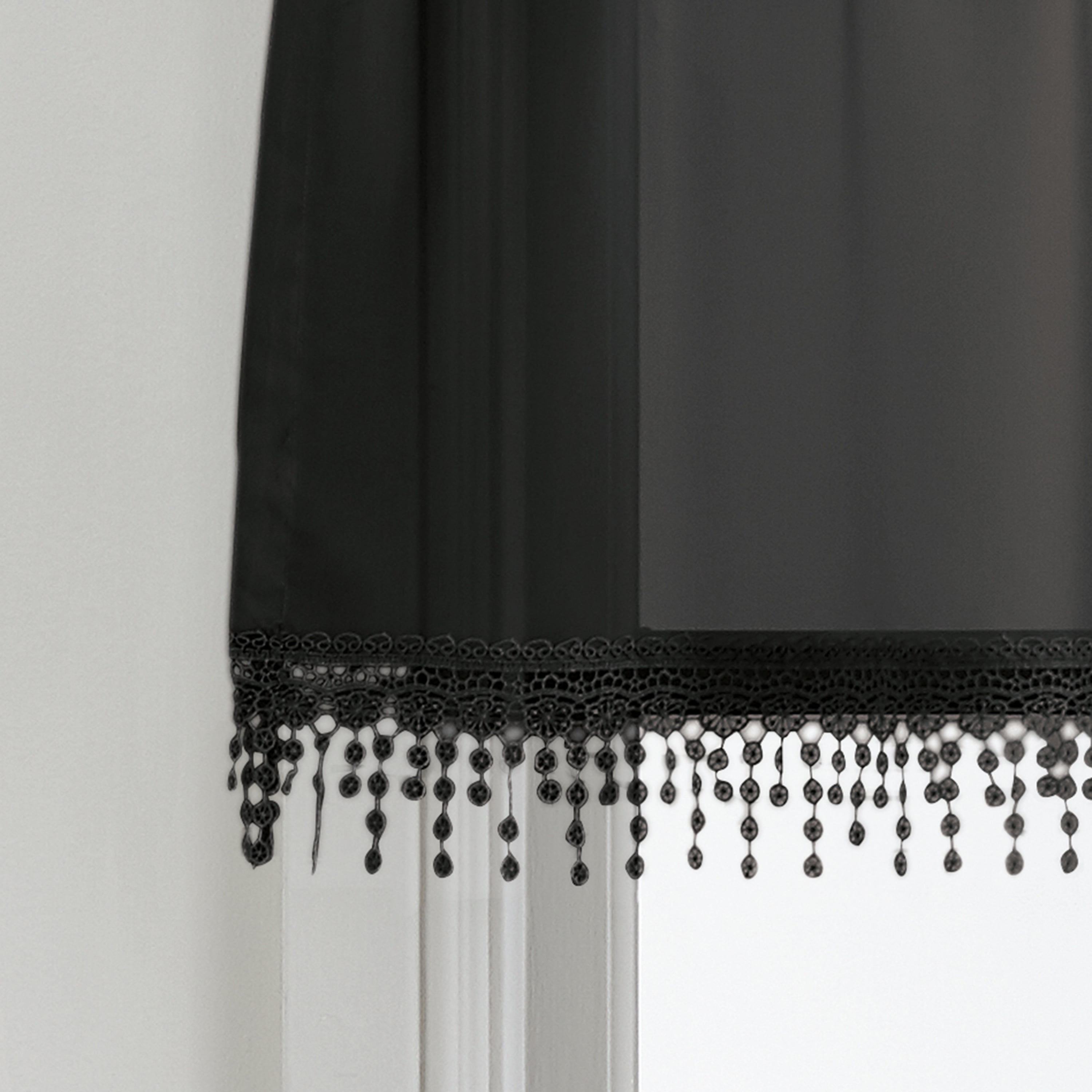 Mainstays Macrame Tailored Valance