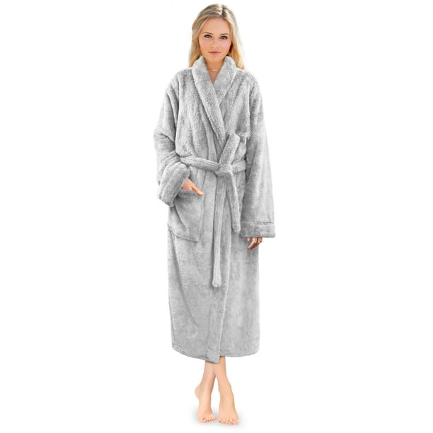 Pavilia PAVILIA Premium Womens Plush Soft Robe Fluffy, Warm, Fleece