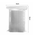 thumbnail image 5 of Ludlz Clear Zipper Reclosable Bags Small Clear Poly Plastic Storage Bags Pack of 100 Storage Bag Thick Resuable PE Clear Plastic Bag for Daily Use, 5 of 7