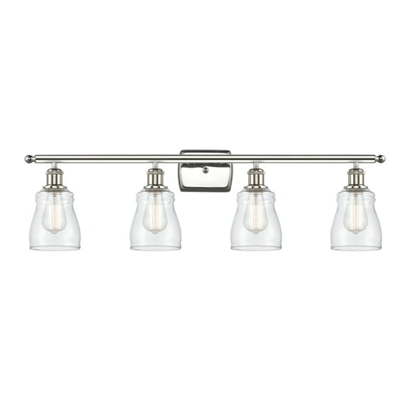 Innovations Lighting 516-4W Ellery Ellery 4 Light 36" Wide Bathroom Vanity Light - Nickel