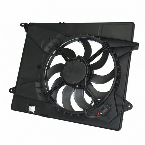 Engine Radiator Cooling Fan Assembly For 2013-2018 Chevrolet Trax 1.4L 4 Cyl 95392642 95465725