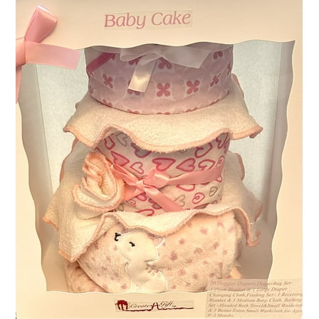 3 Tier Pretty Kitty Baby Cake