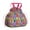 Colorful Dog Paw, variant on Pioneer Flower Drawstring Lunch Bag Women - Drawstring Lunch Bag Insulated for Work Office - Stain-Resistant Large Lunchbags for Women with Multi-Pockets