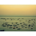 thumbnail image 2 of Bell, Lillian 18x15 White Modern Wood Framed Museum Art Print Titled - Sunset Harbour II, 2 of 4
